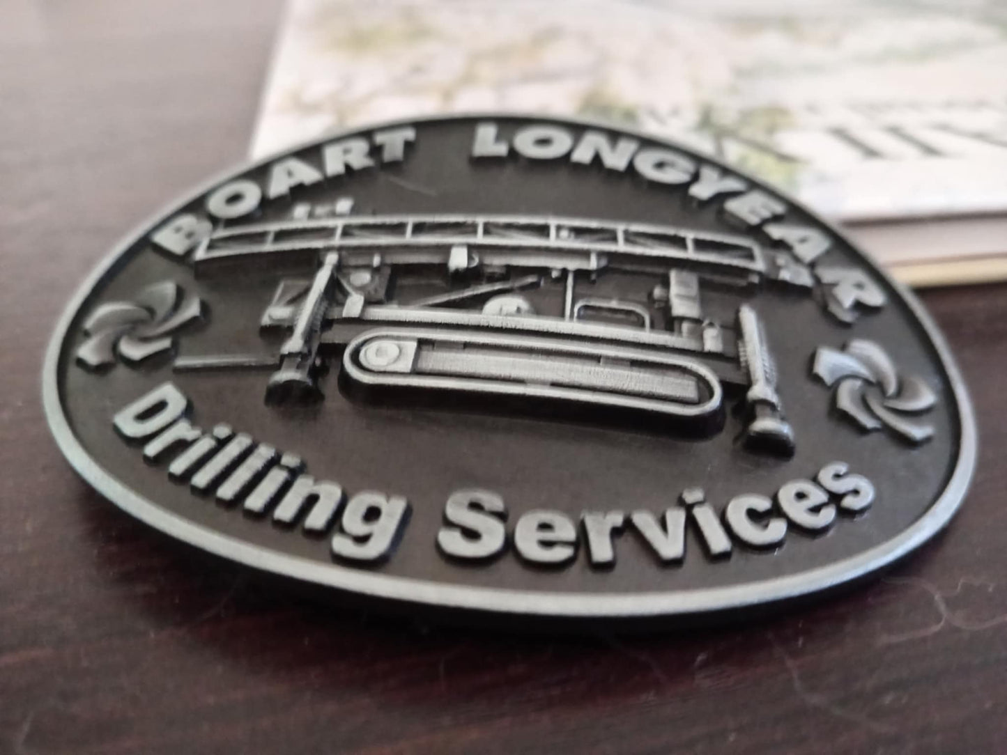 Boart Longyear Drilling Services Belt Buckle – Collector’s Item