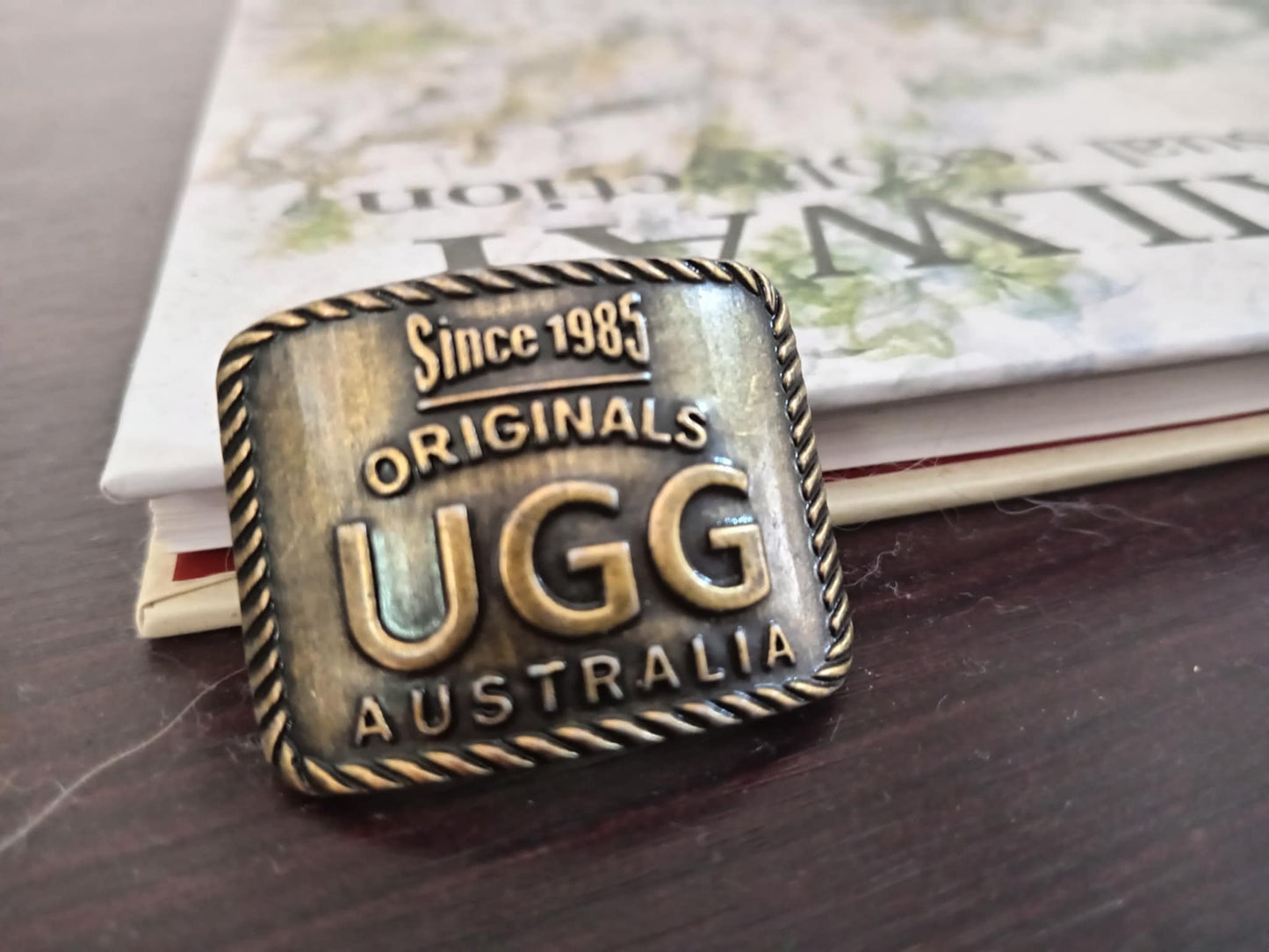 UGG Australia Belt Tip – “Originals Since 1985” Brass End Piece
