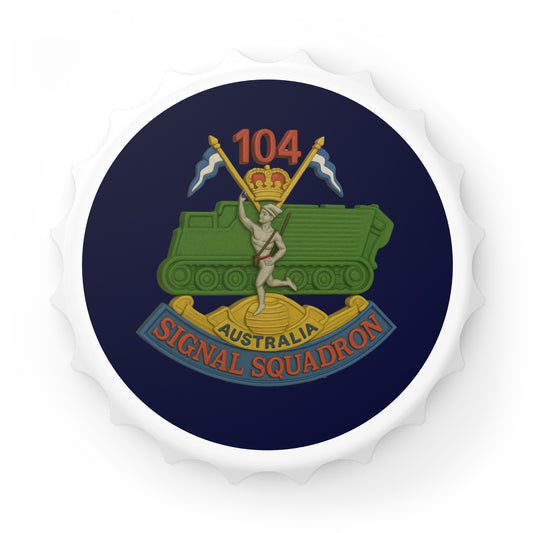 104 SIG Sqn Vietnam Era Patch Bottle Opener – Honoring the Legacy