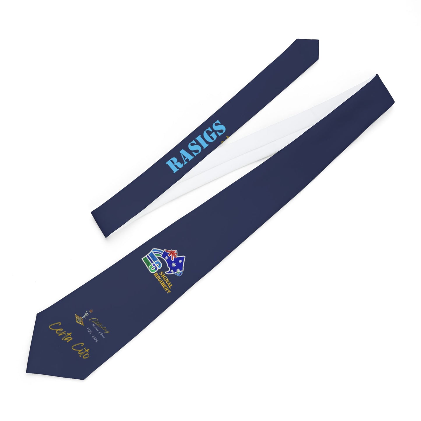 6th Signal Regiment (6 Sig Regt) 100-Year Anniversary Dress Tie