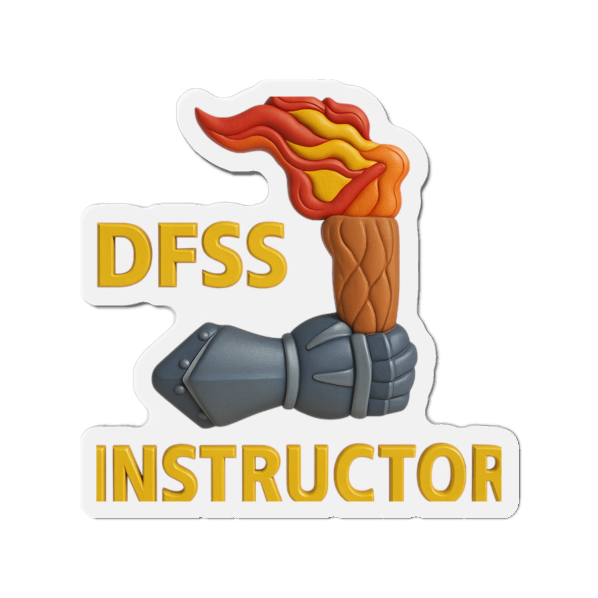 DFSS Instructors Patch Magnet – RASIGS Signature Range