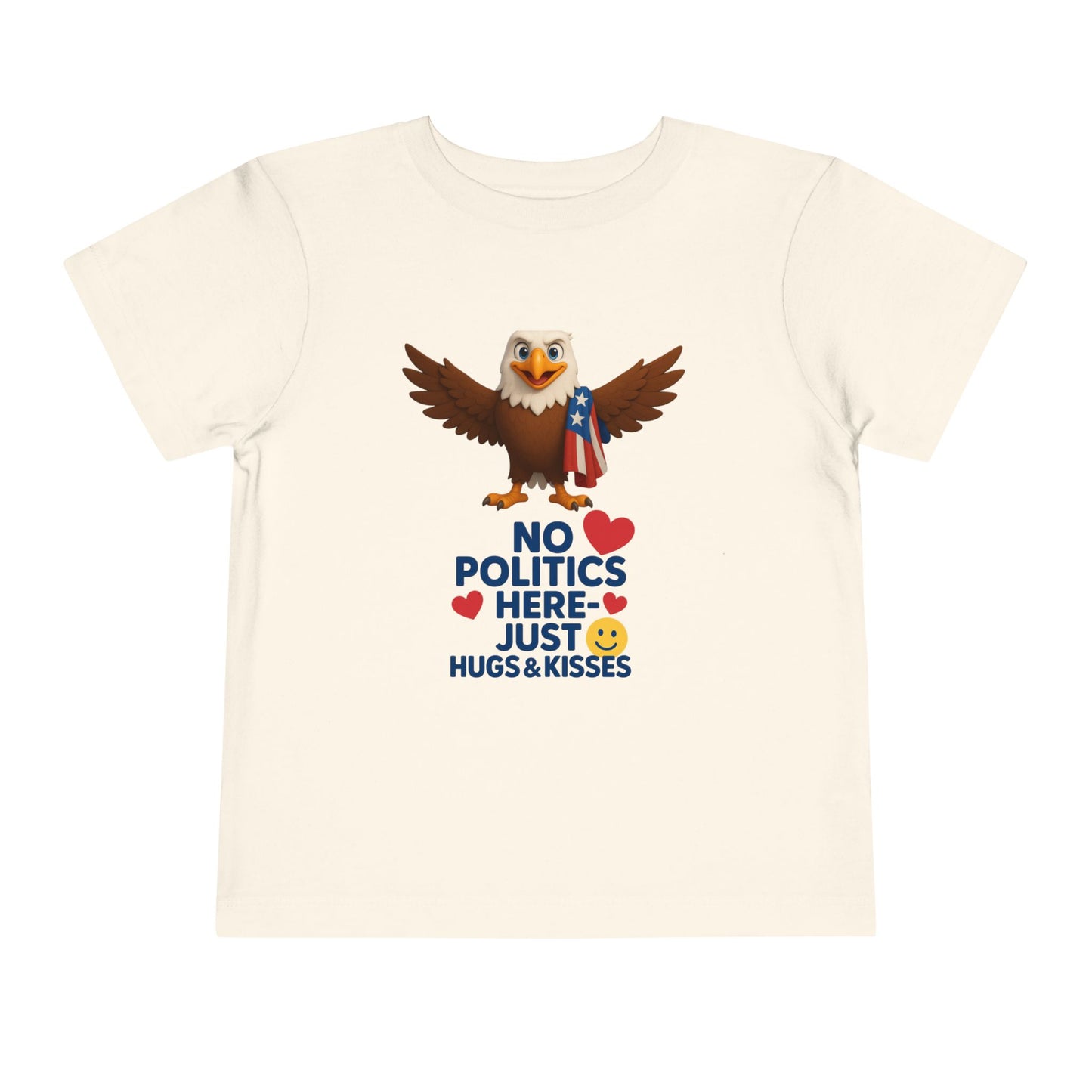 Toddler Short Sleeve Tee with Political Humor | Cute Eagle Design for Kids | Unisex Everyday Wear | Perfect Gift for Holidays and [...]