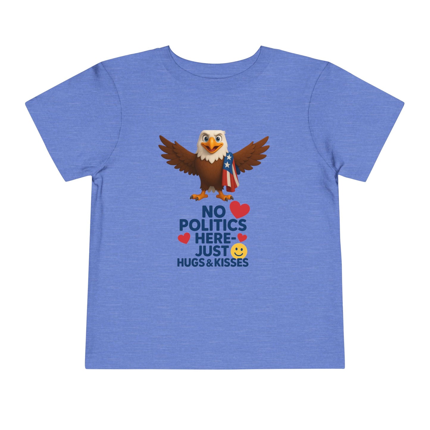 Toddler Short Sleeve Tee with Political Humor | Cute Eagle Design for Kids | Unisex Everyday Wear | Perfect Gift for Holidays and [...]