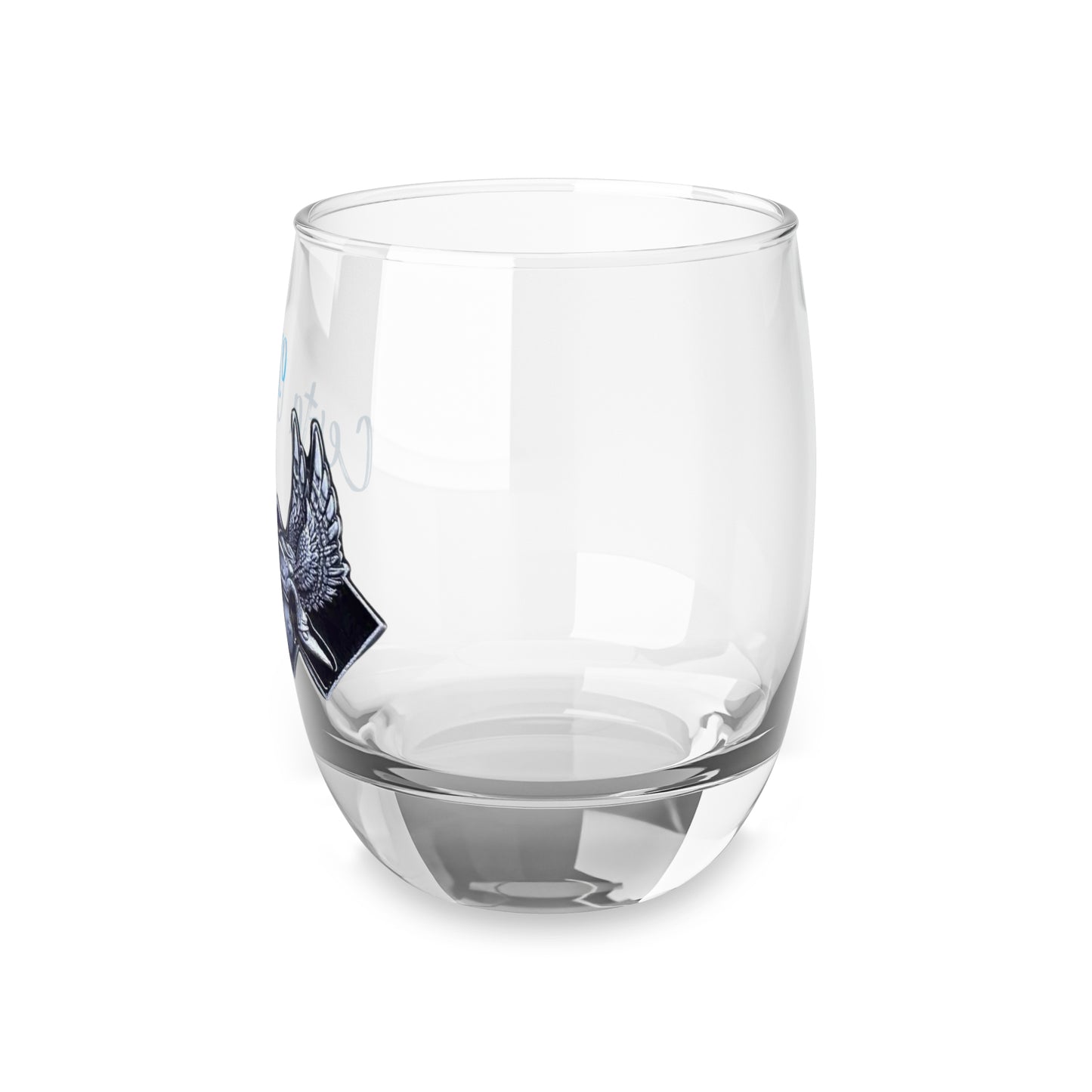 126 Sig Sqn Commandos Modern Day Patch Whiskey Glass