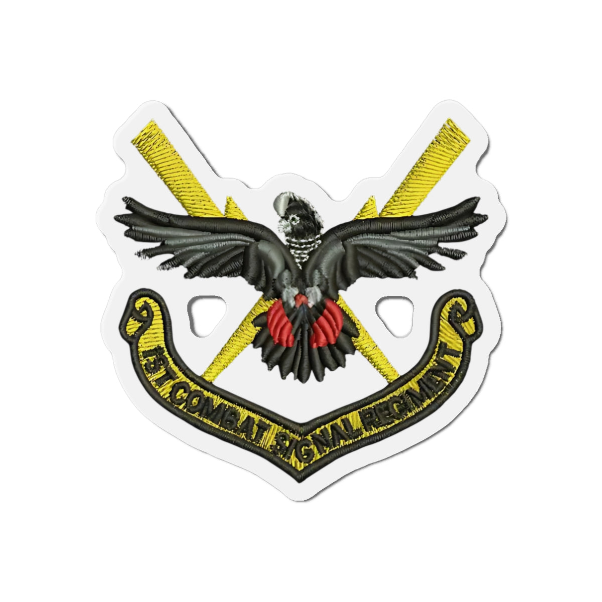 1st Combat Signal Regiment (1 CSR) Patch Magnet – RASIGS Patch Signature Range