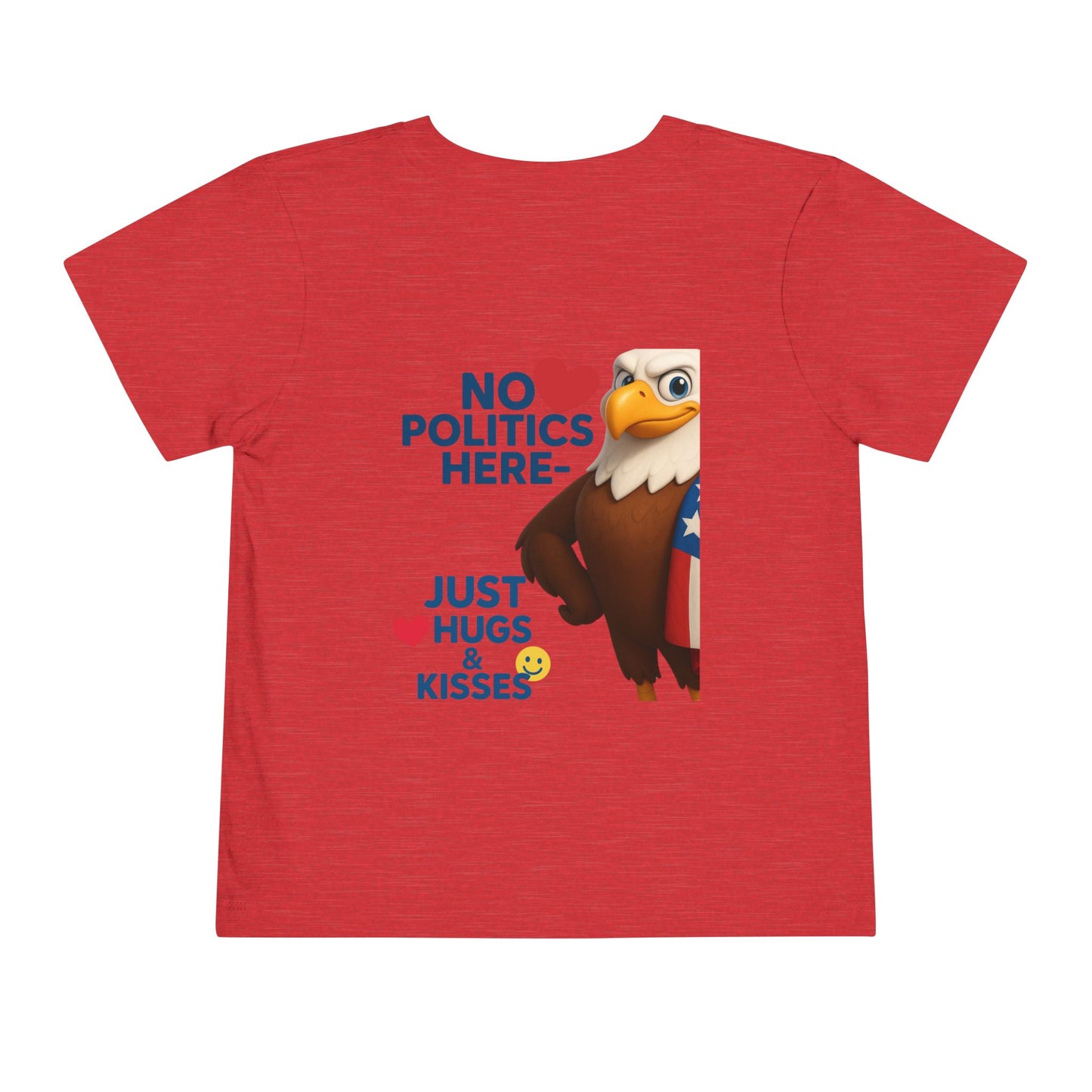 Toddler Short Sleeve Tee with Political Humor | Cute Eagle Design for Kids | Unisex Everyday Wear | Perfect Gift for Holidays and [...]