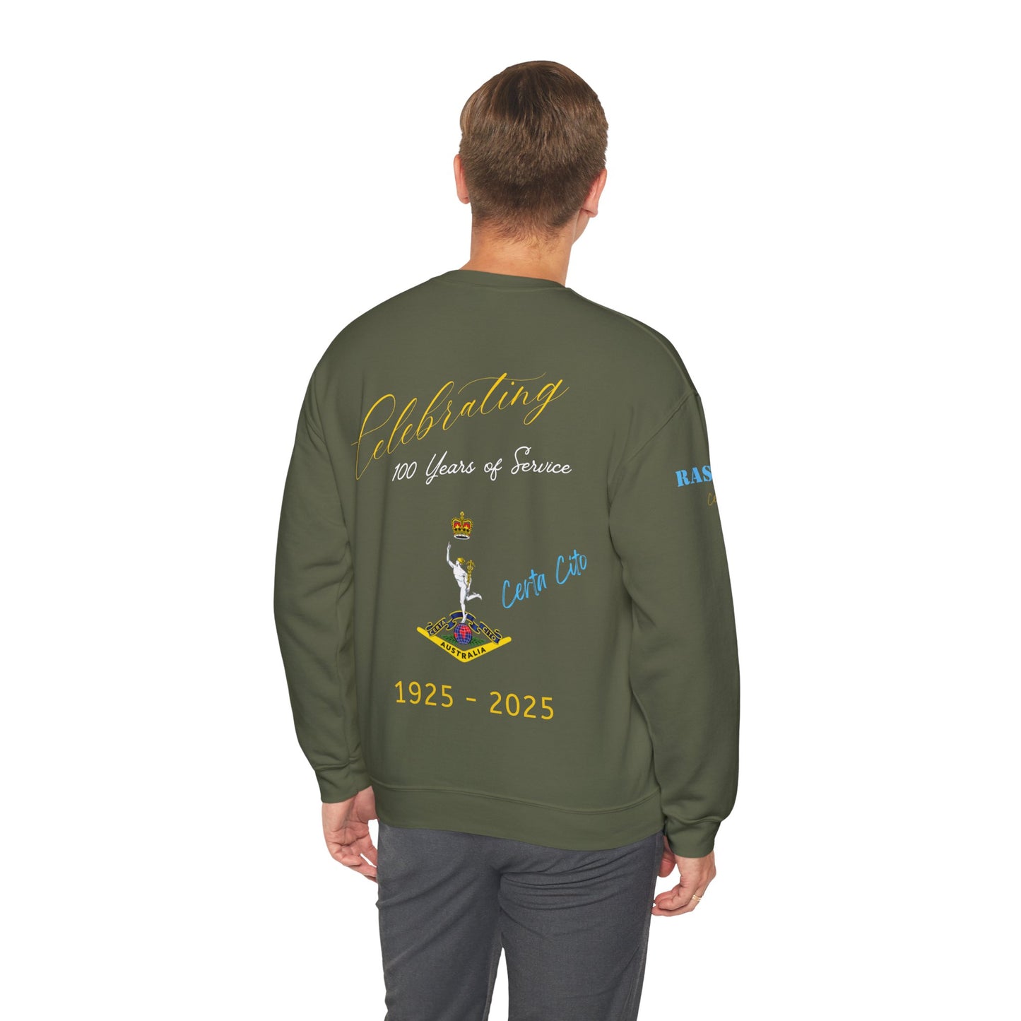 🇦🇺 RASIGS 100 Years of Service Crewneck Jumper – Limited Edition 🇦🇺