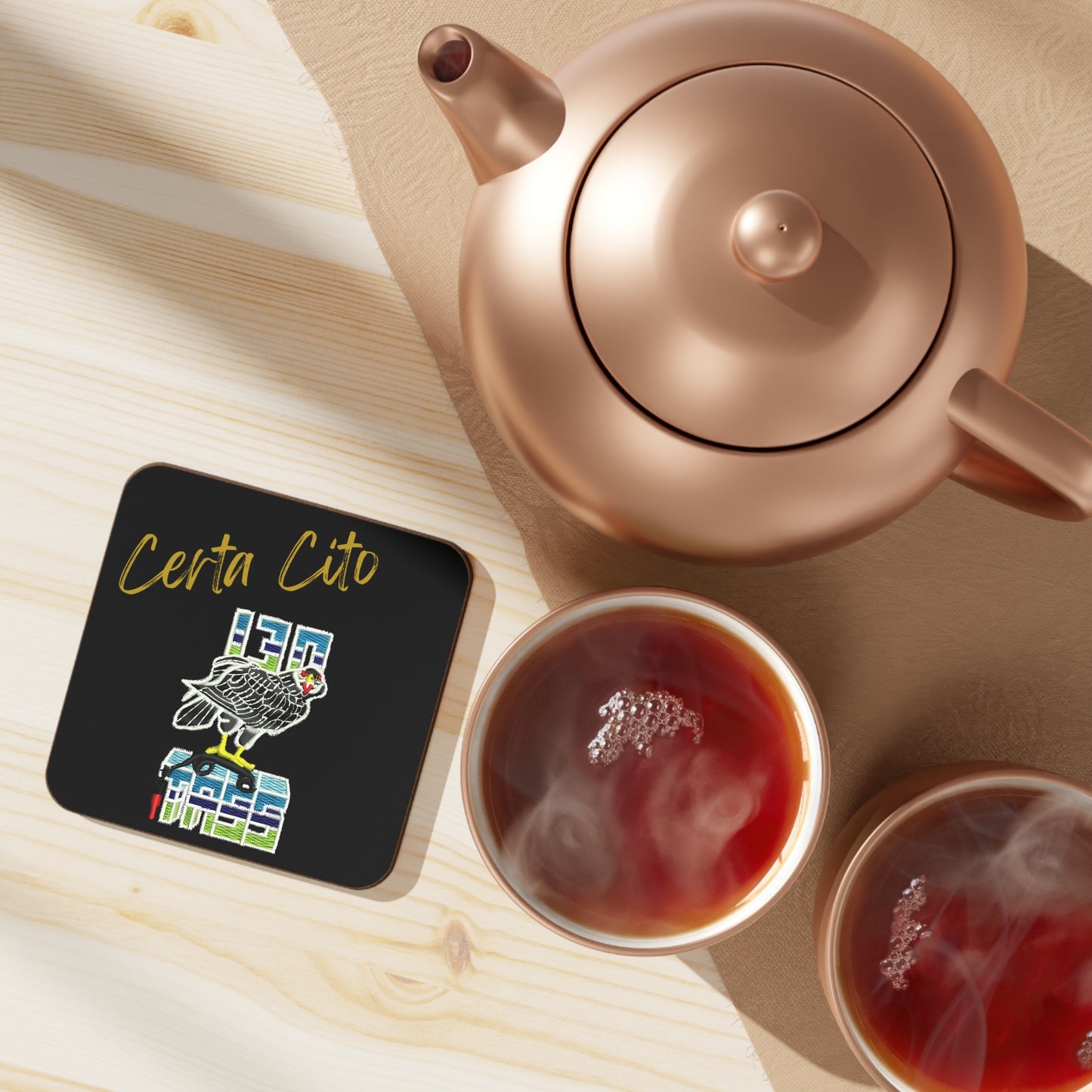 130 Sig Sqn Signature Coaster
