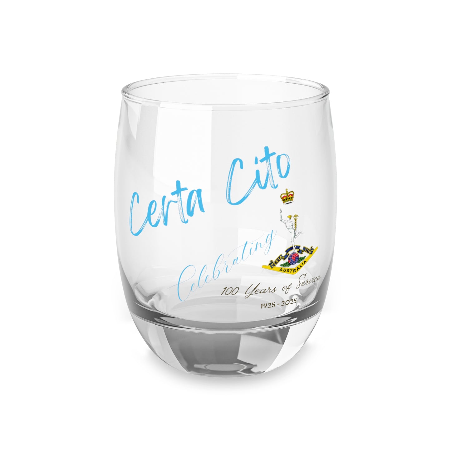 RASIGS 100 Years of Service Whiskey Glass