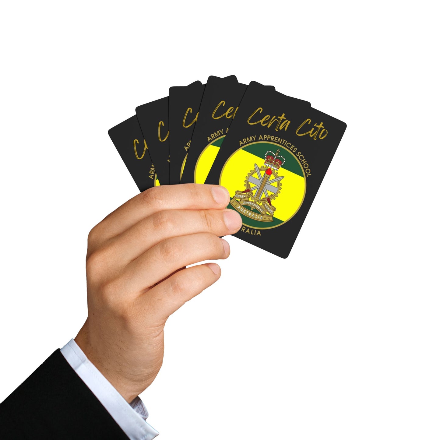 Army Apprentice School Playing Cards