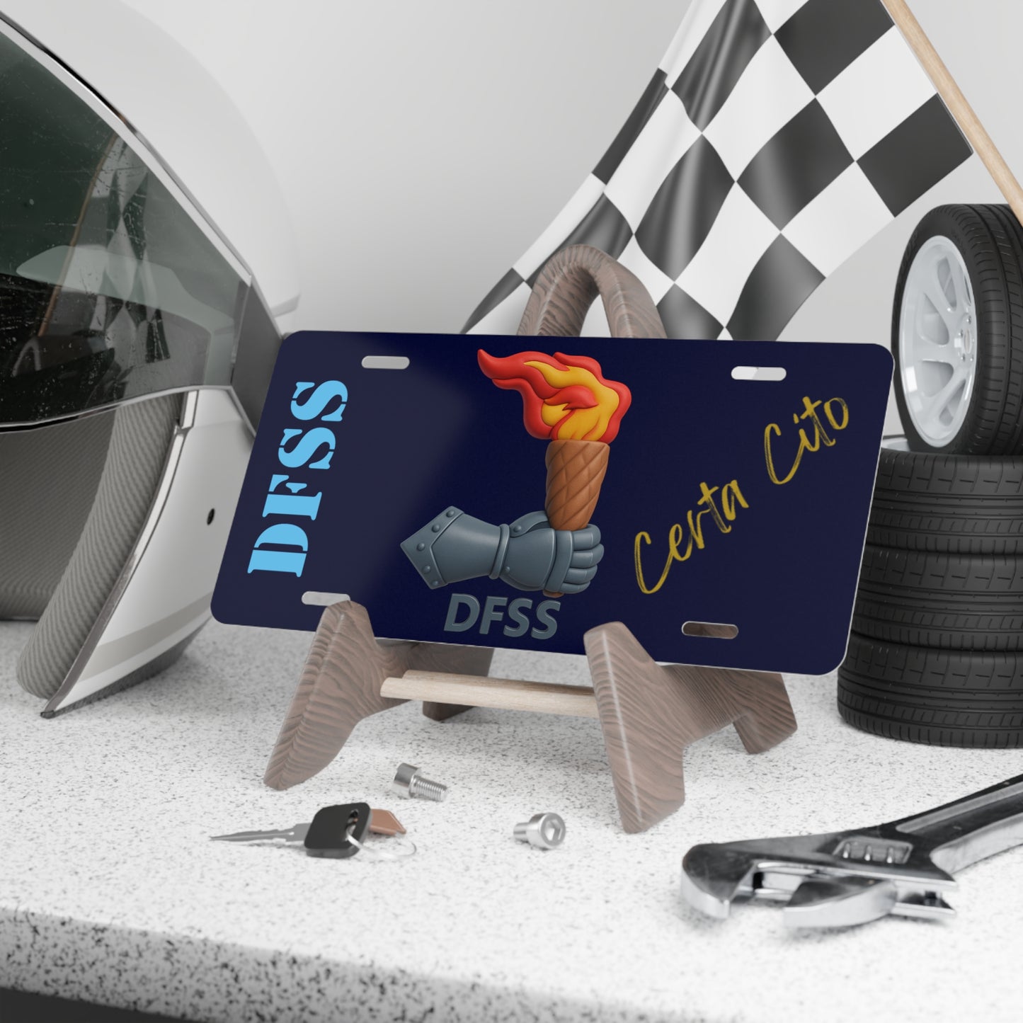 DFSS Number Plate – For Those Who Trained and Served at the School
