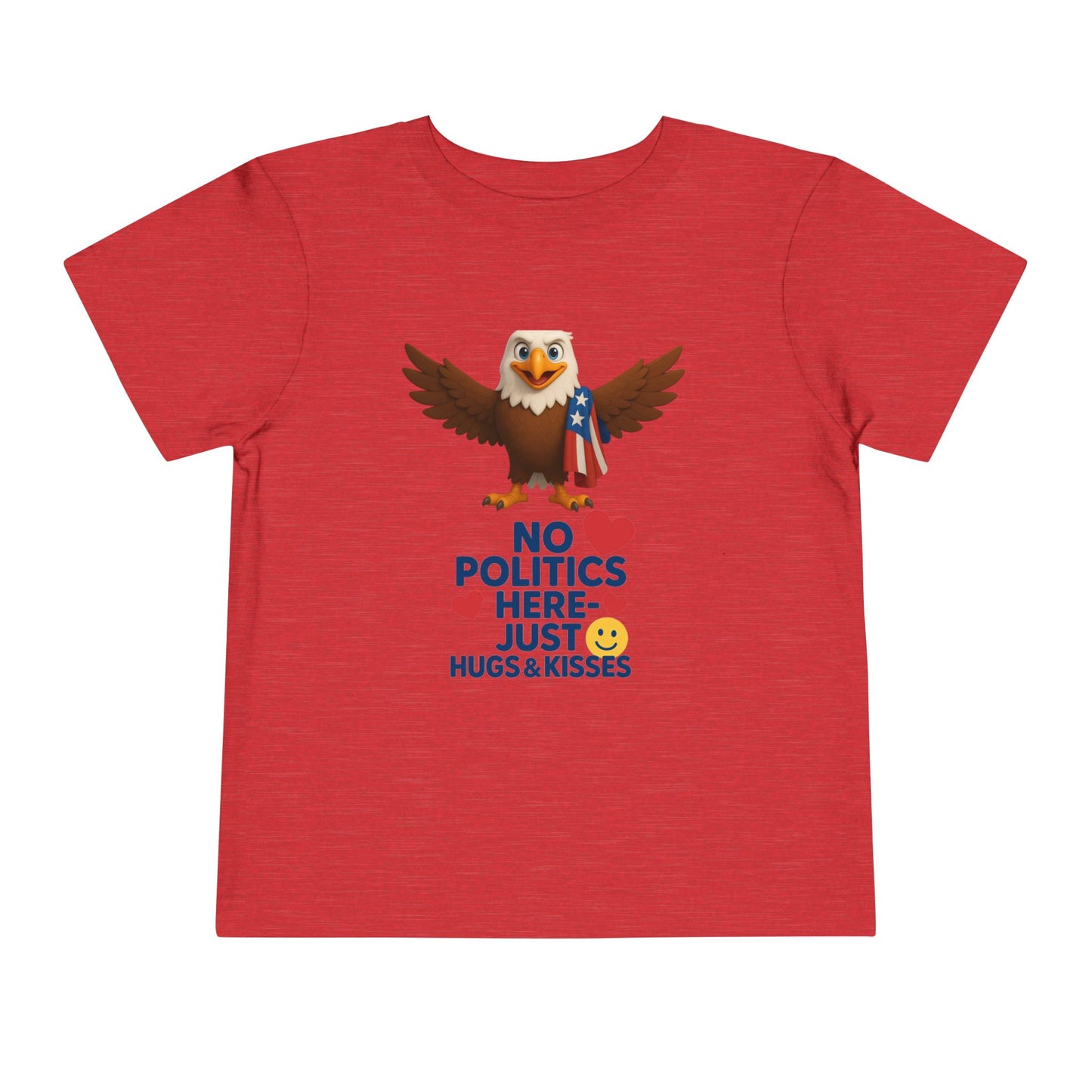 Toddler Short Sleeve Tee with Political Humor | Cute Eagle Design for Kids | Unisex Everyday Wear | Perfect Gift for Holidays and [...]