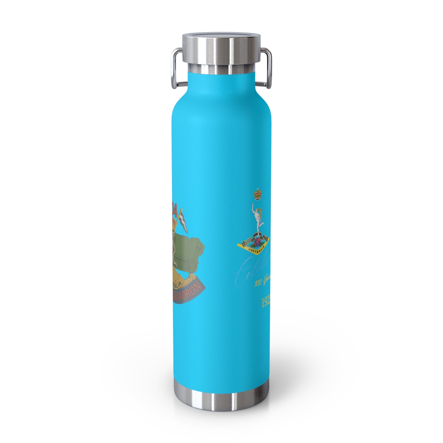 104 Signal Squadron Vietnam Era Patch Insulated Water Bottle