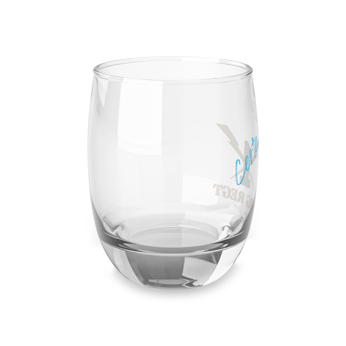 1st Signal Regiment Whiskey Glass