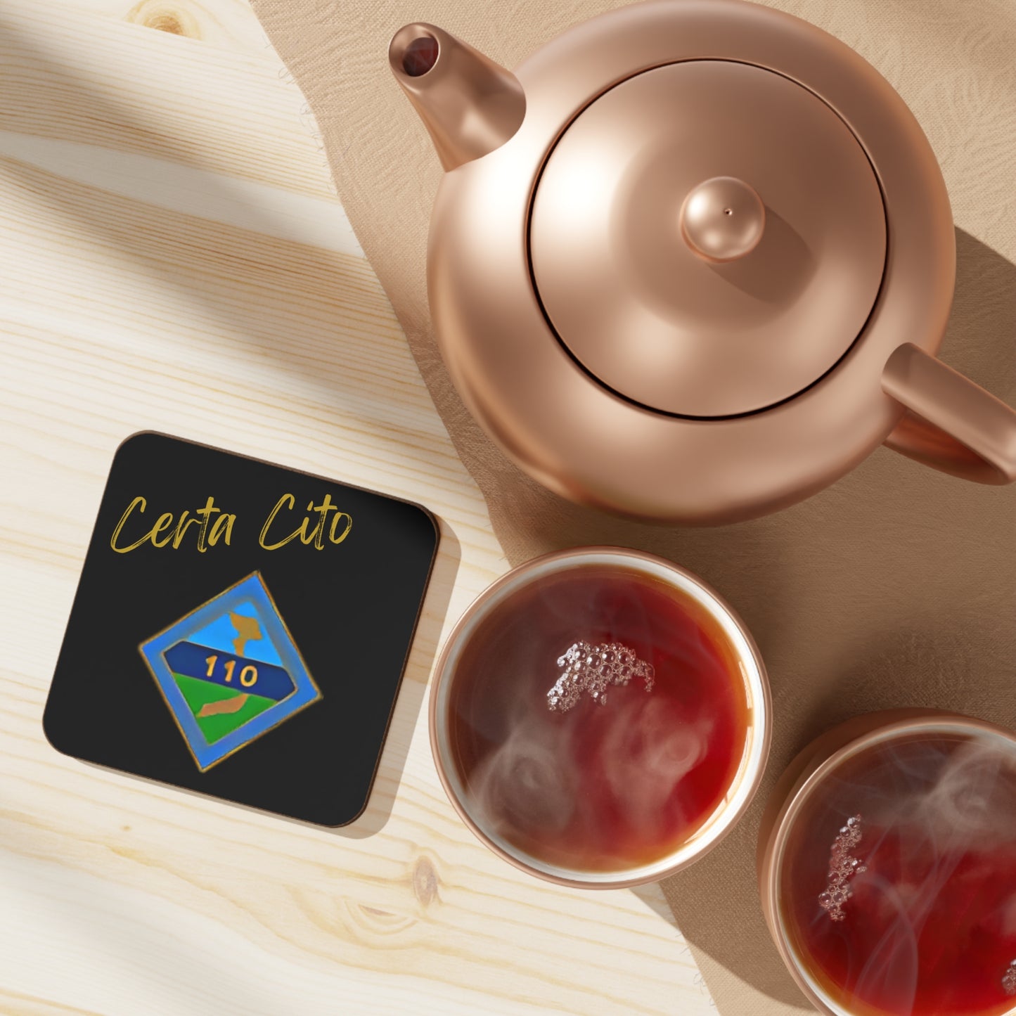 110 Sig Sqn Signature Coaster