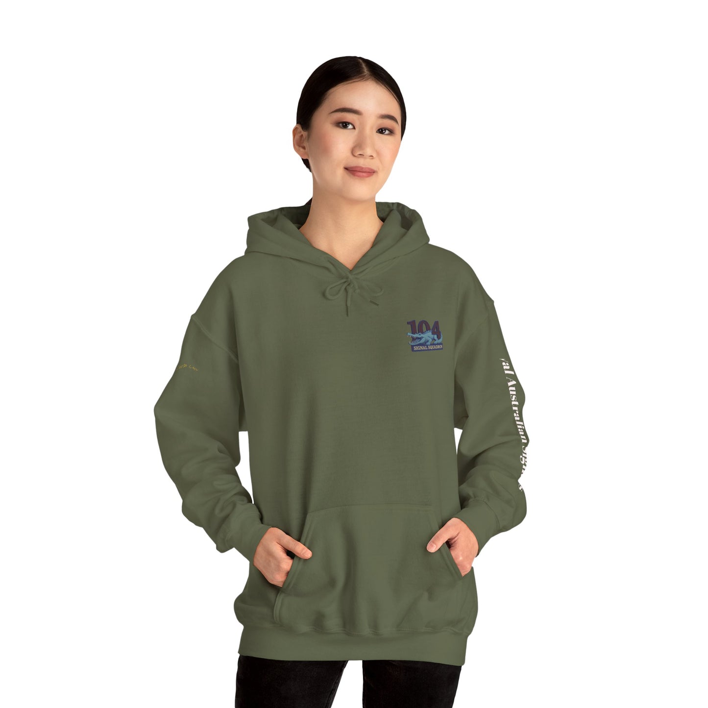 104 SIG SQN Crocodile 90’s Era 100-Year Anniversary Hoodie