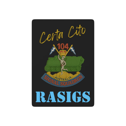 Certa Cito – 104 SIG SQN Vietnam Era Playing Cards