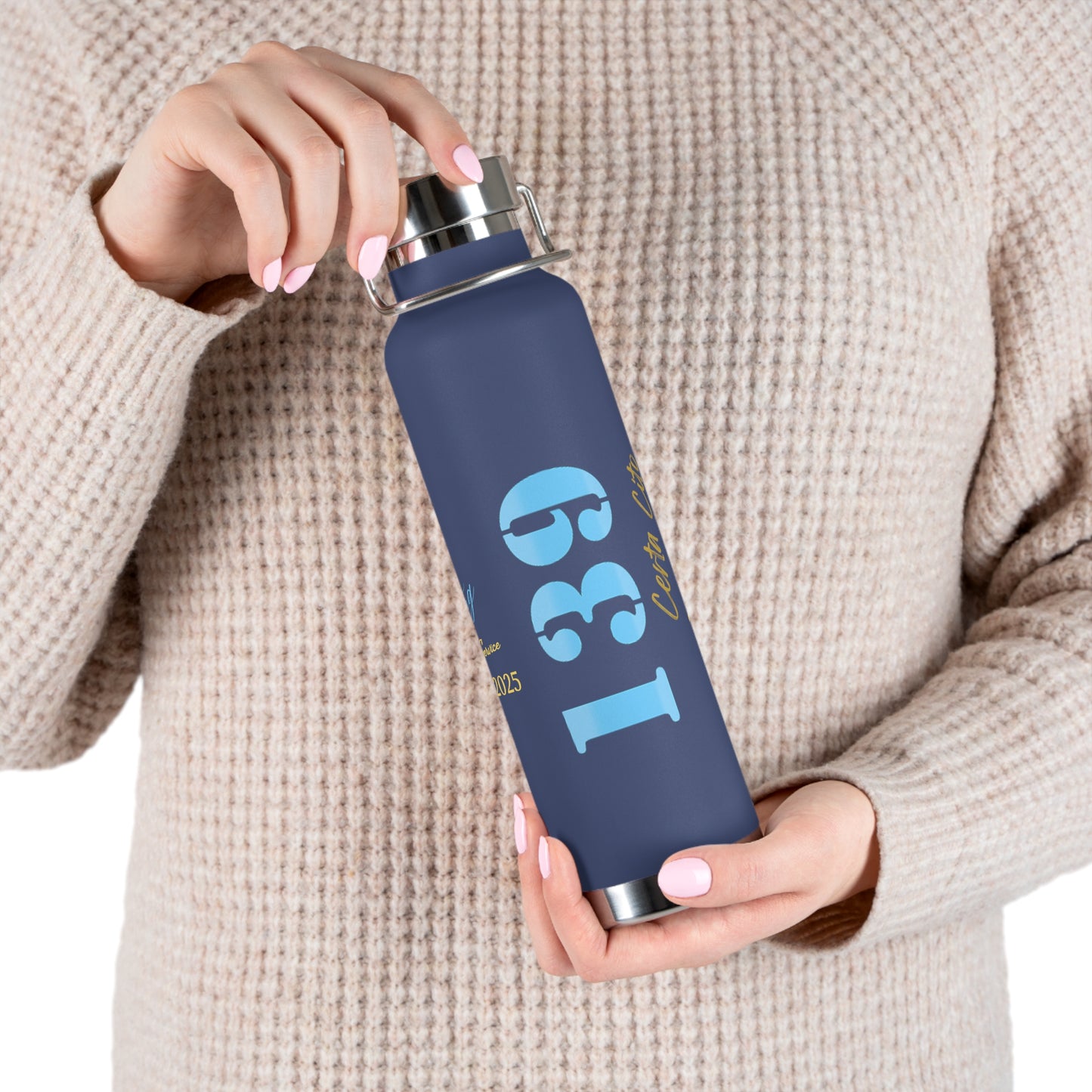 139 SIG Sqn 100th Anniversary Insulated Water Bottle