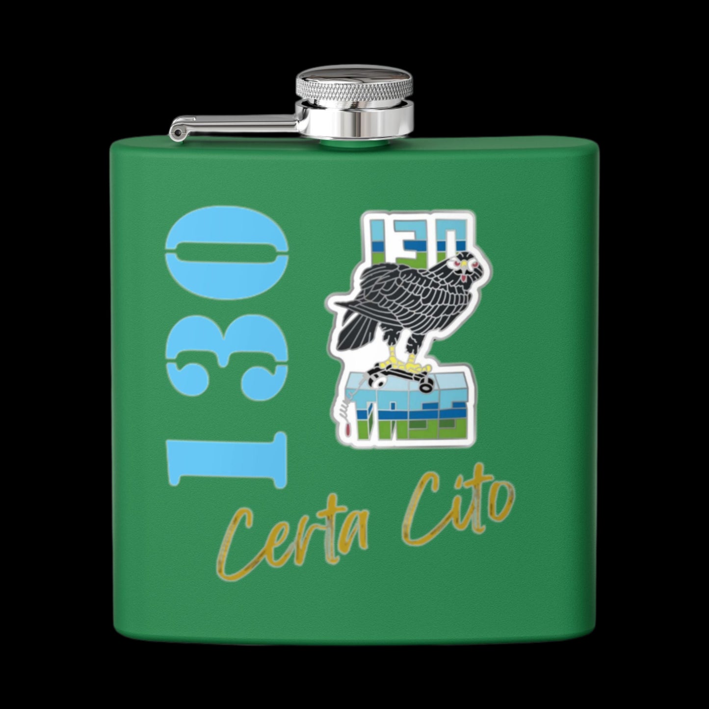 130 SIG SQN Hip Flask – TASS Tactical Air Support Squandron