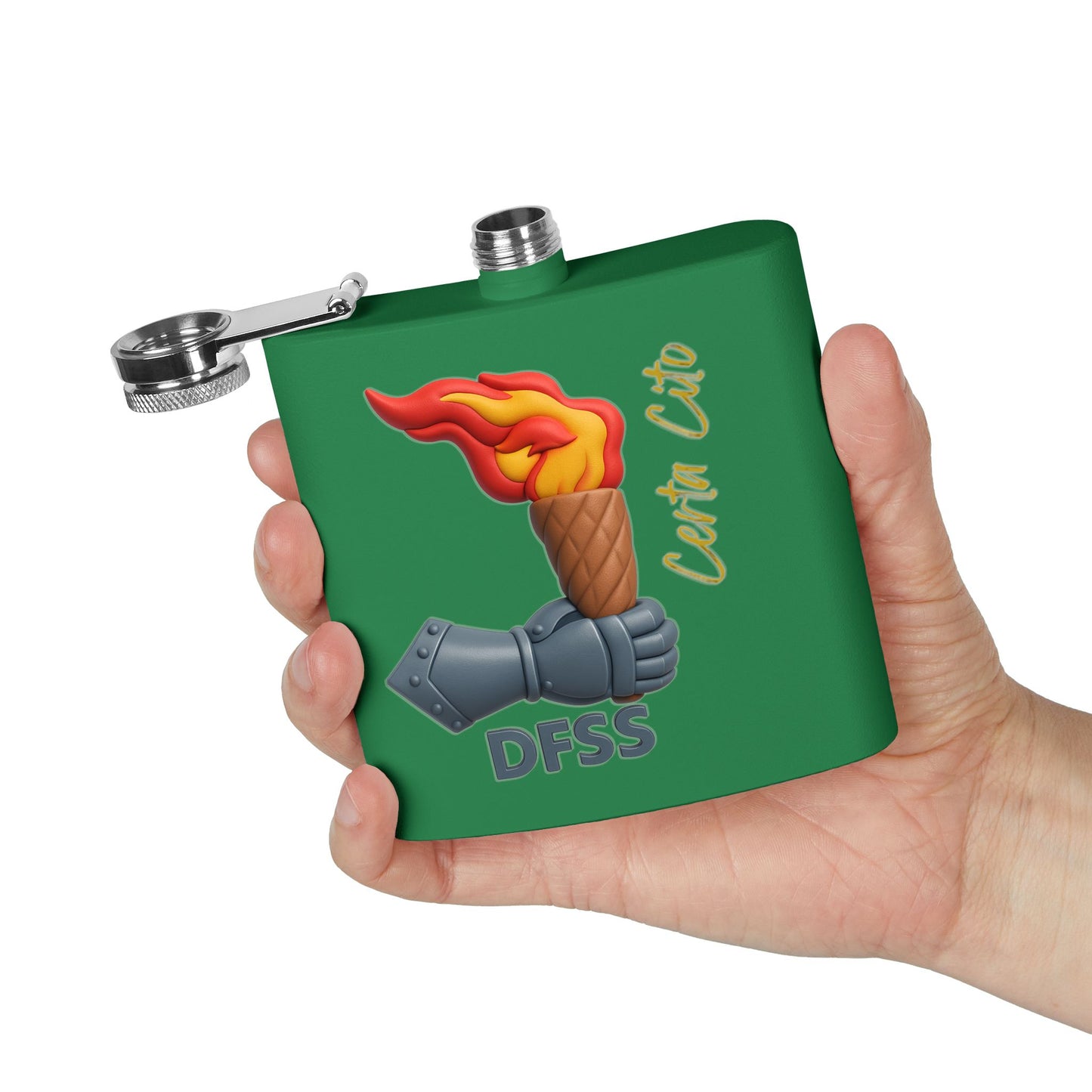 DFSS School of Signals Flask – Commemorating Training and Service