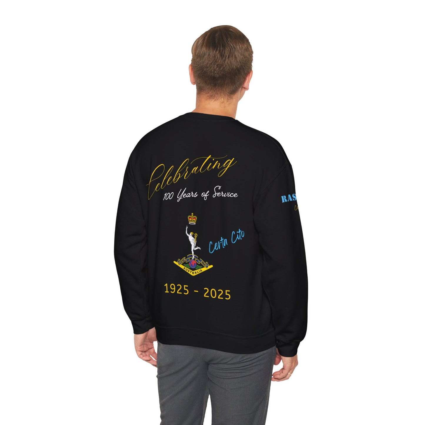 🇦🇺 RASIGS 100 Years of Service Crewneck Jumper – Limited Edition 🇦🇺