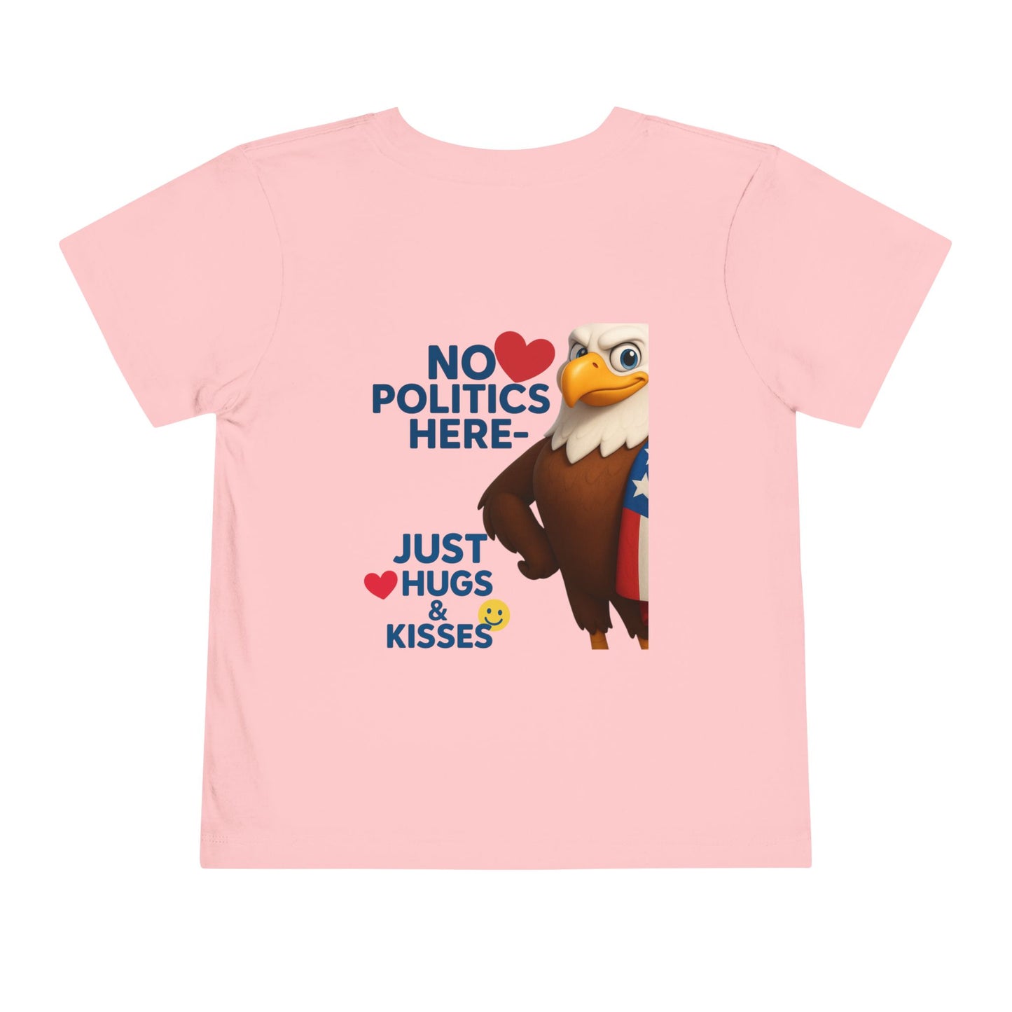 Toddler Short Sleeve Tee with Political Humor | Cute Eagle Design for Kids | Unisex Everyday Wear | Perfect Gift for Holidays and [...]