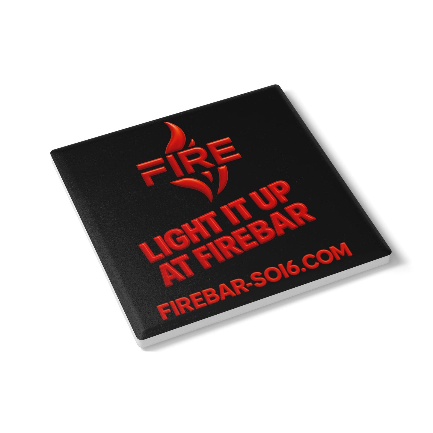 FireBar Ceramic Coaster