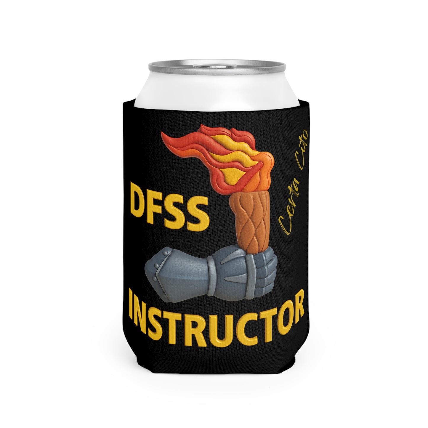 Certa Cito – DFSS (Defence Force School of Signals) Stubby Cooler
