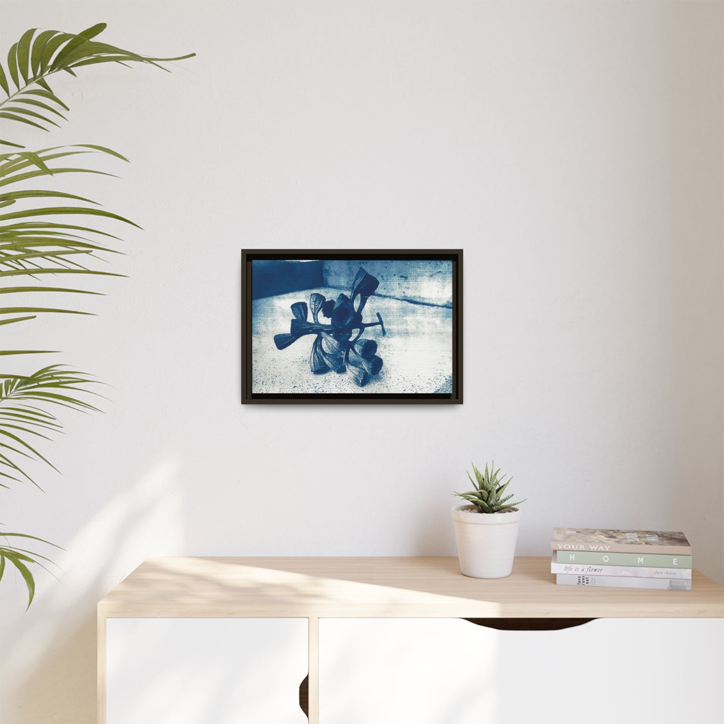 🌿 Gum Nut Form – Cyanotype Botanical Art by Wendy Seymour
