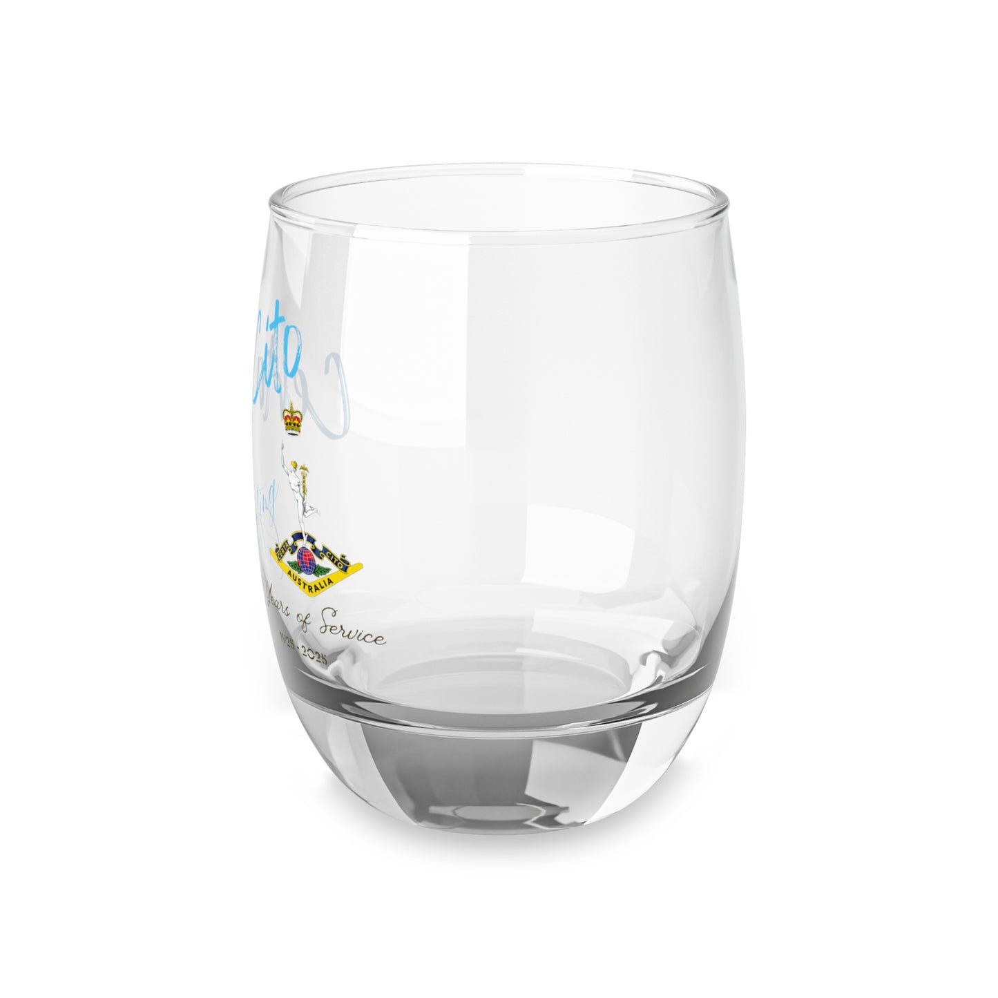 RASIGS 100 Years of Service Whiskey Glass