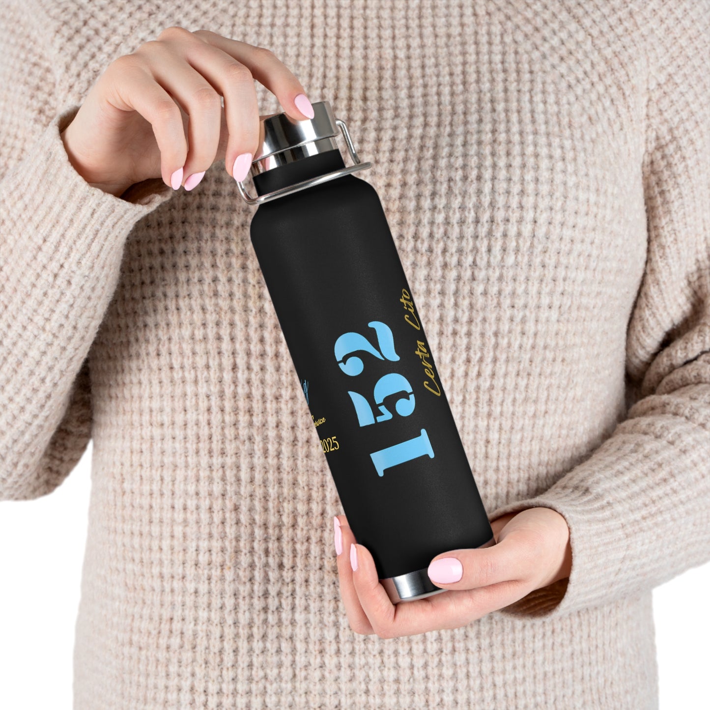 152 Signal Squadron "Battle Chook" Insulated Water Bottle