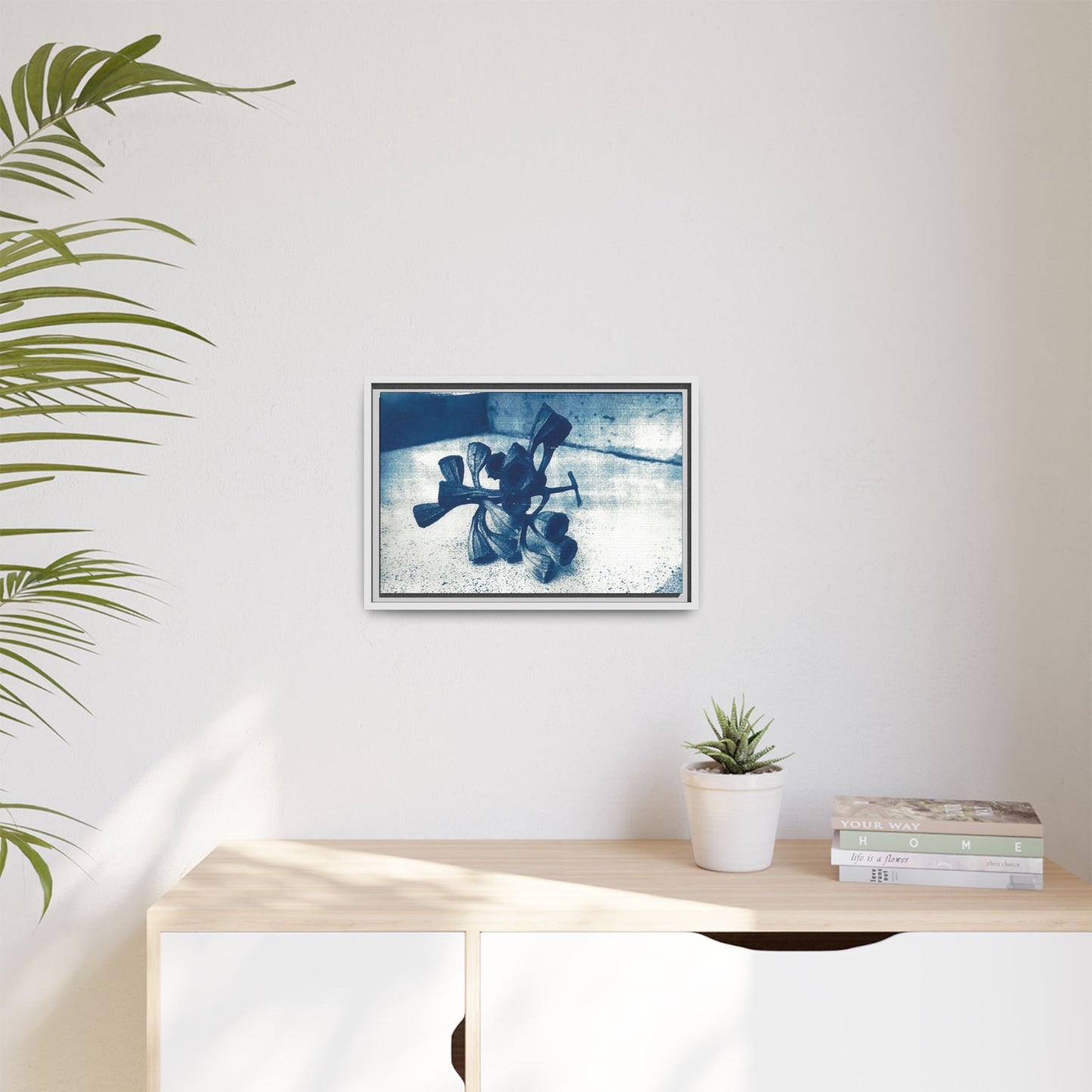 🌿 Gum Nut Form – Cyanotype Botanical Art by Wendy Seymour