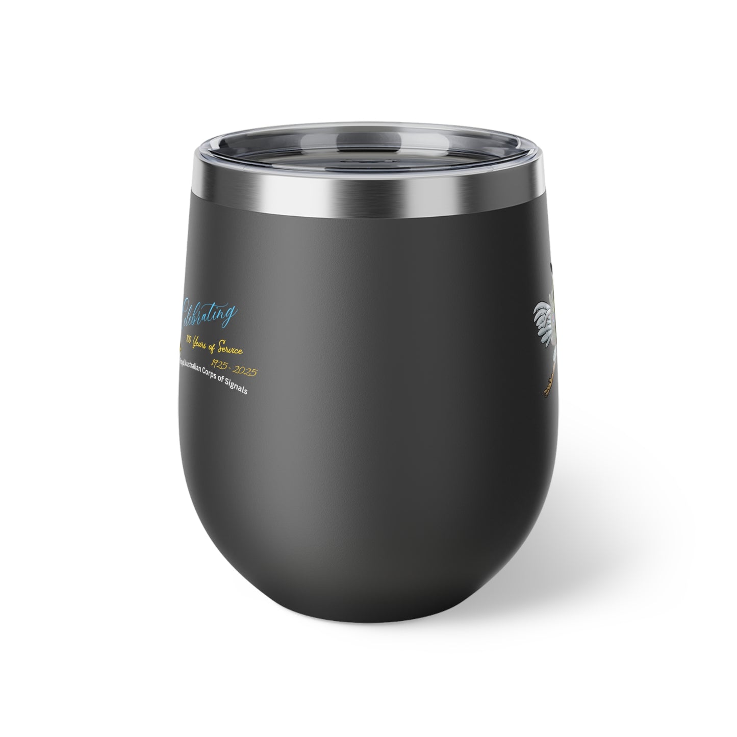 152 Signal Squadron Battle Chook Insulated Travel Cup