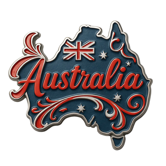 🇦🇺 “Australia” Limited Edition Hard Enamel Pin