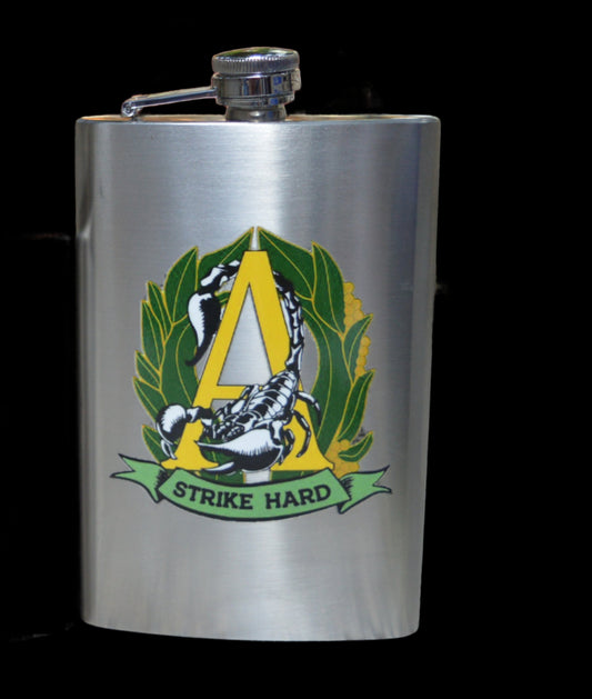Alpha Company, Royal Victoria Regiment Custom Flask