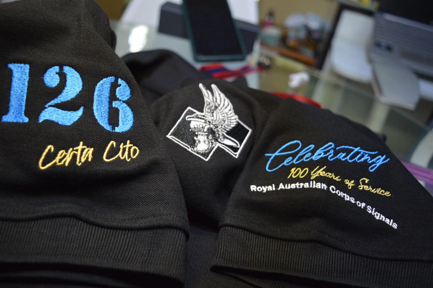 126 Signal Squadron Commando Polo Shirt