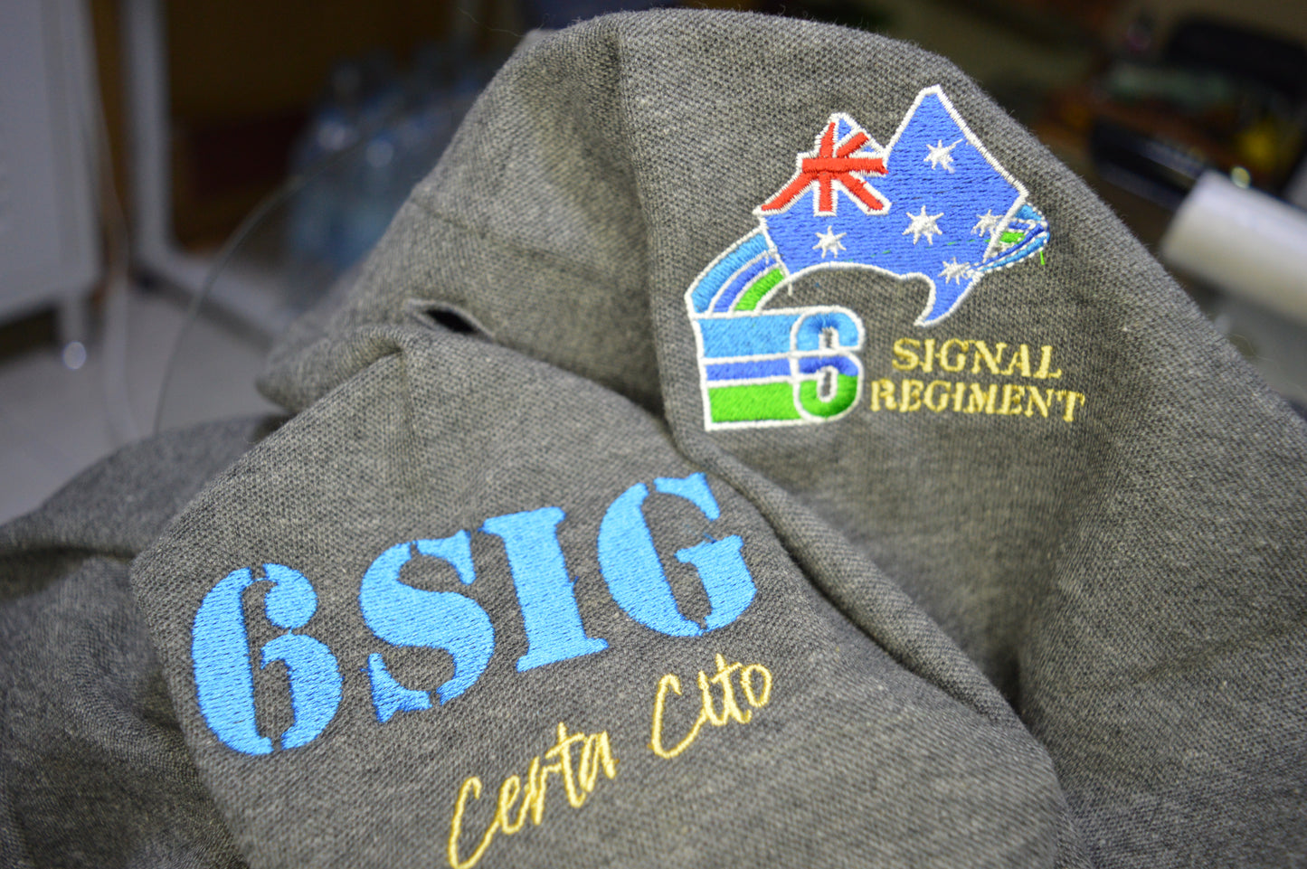 6th Signal Regiment (6 Sig Regt) 100-Year Centenary Polo Shirt
