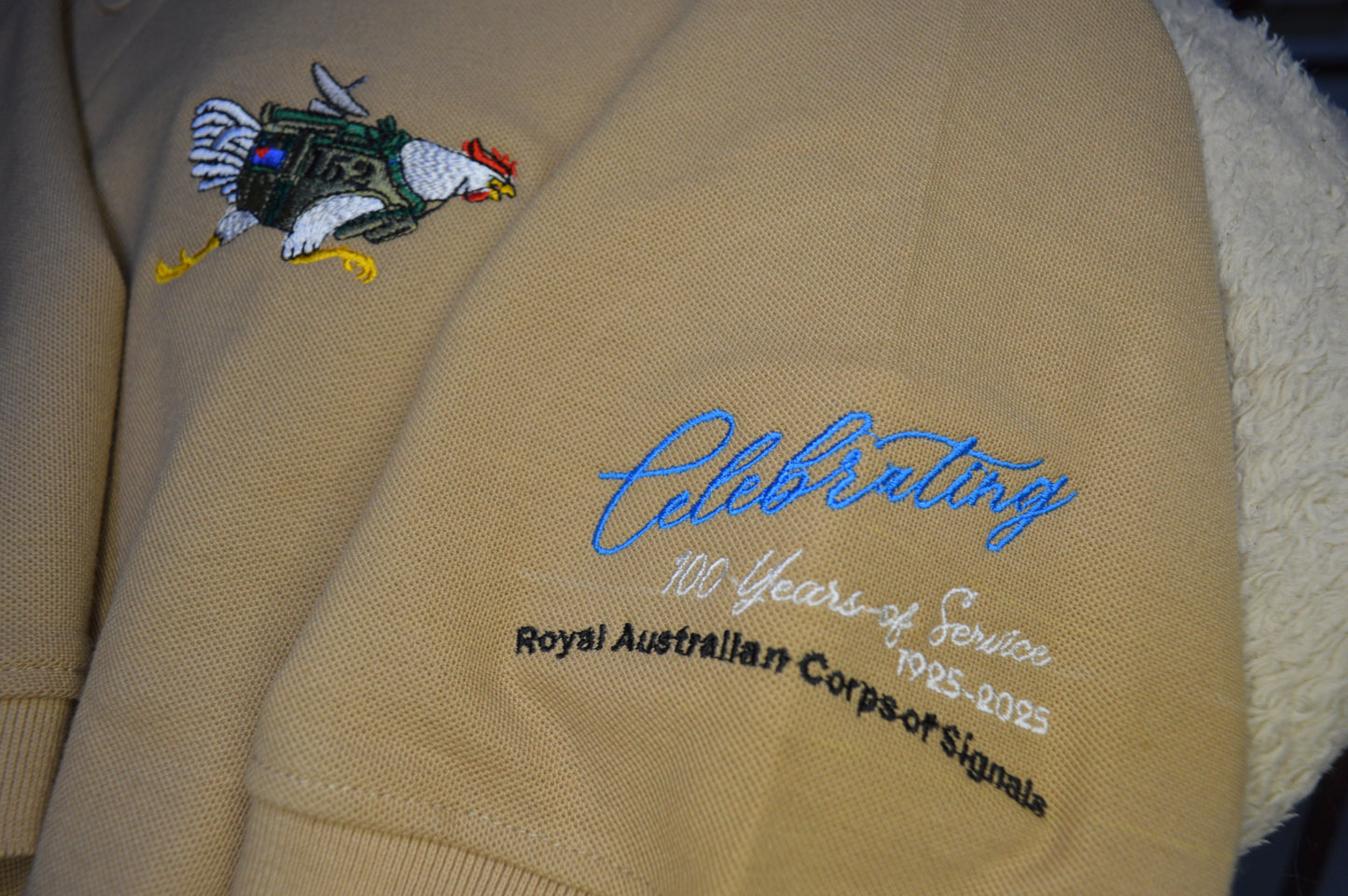 152 Signal Squadron (SASR) 100-Year Centenary Polo Shirt