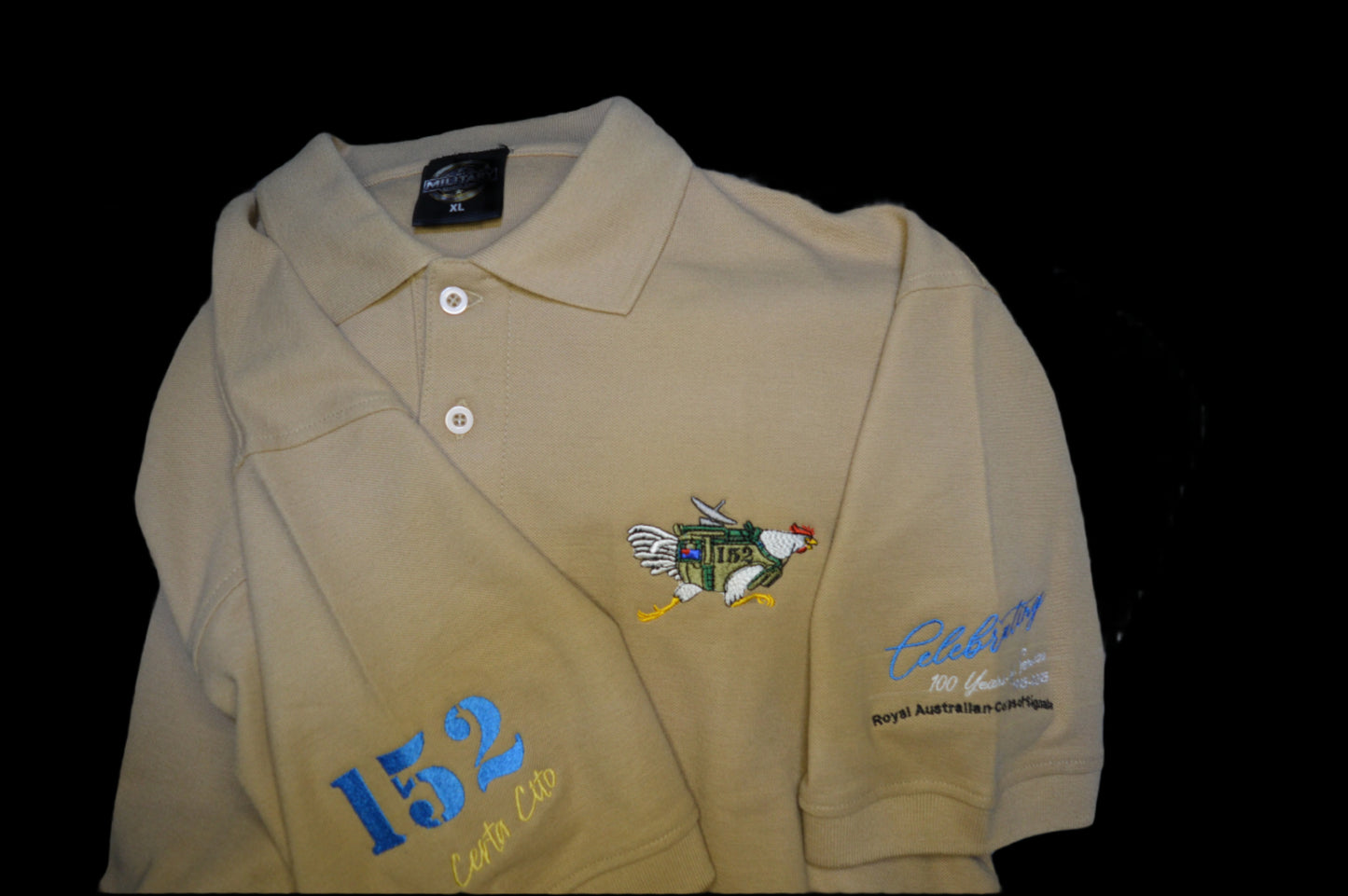 152 Signal Squadron (SASR) 100-Year Centenary Polo Shirt