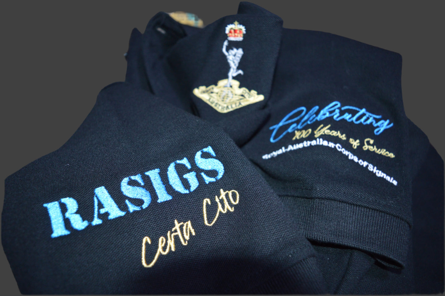 RASIGS 100-Year Centenary Polo Shirt