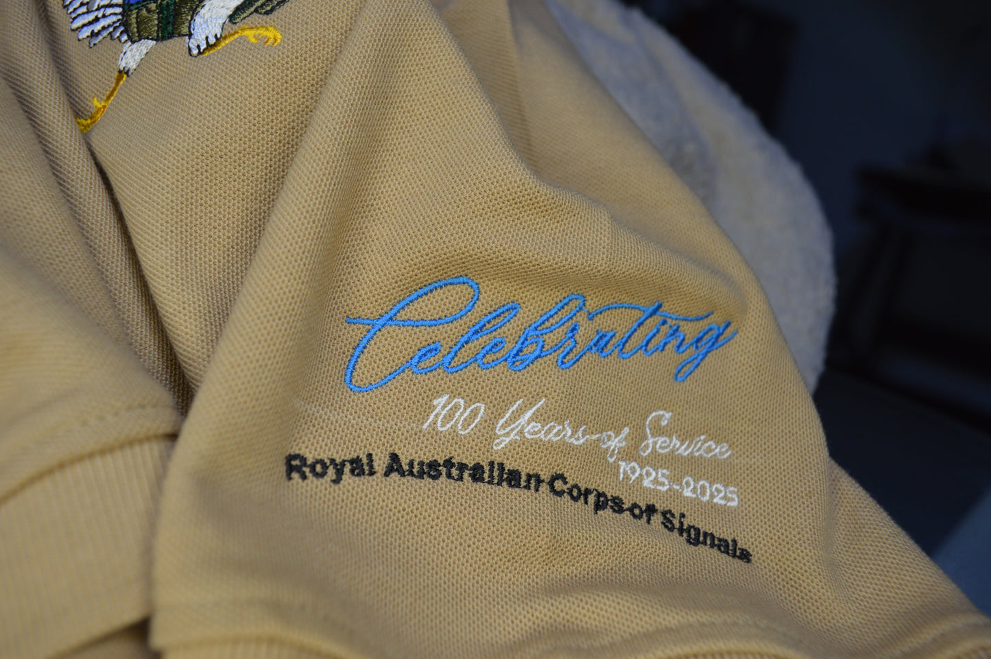152 Signal Squadron (SASR) 100-Year Centenary Polo Shirt