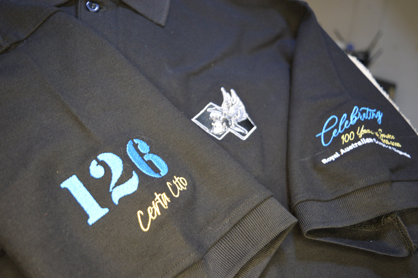 126 Signal Squadron Commando Polo Shirt