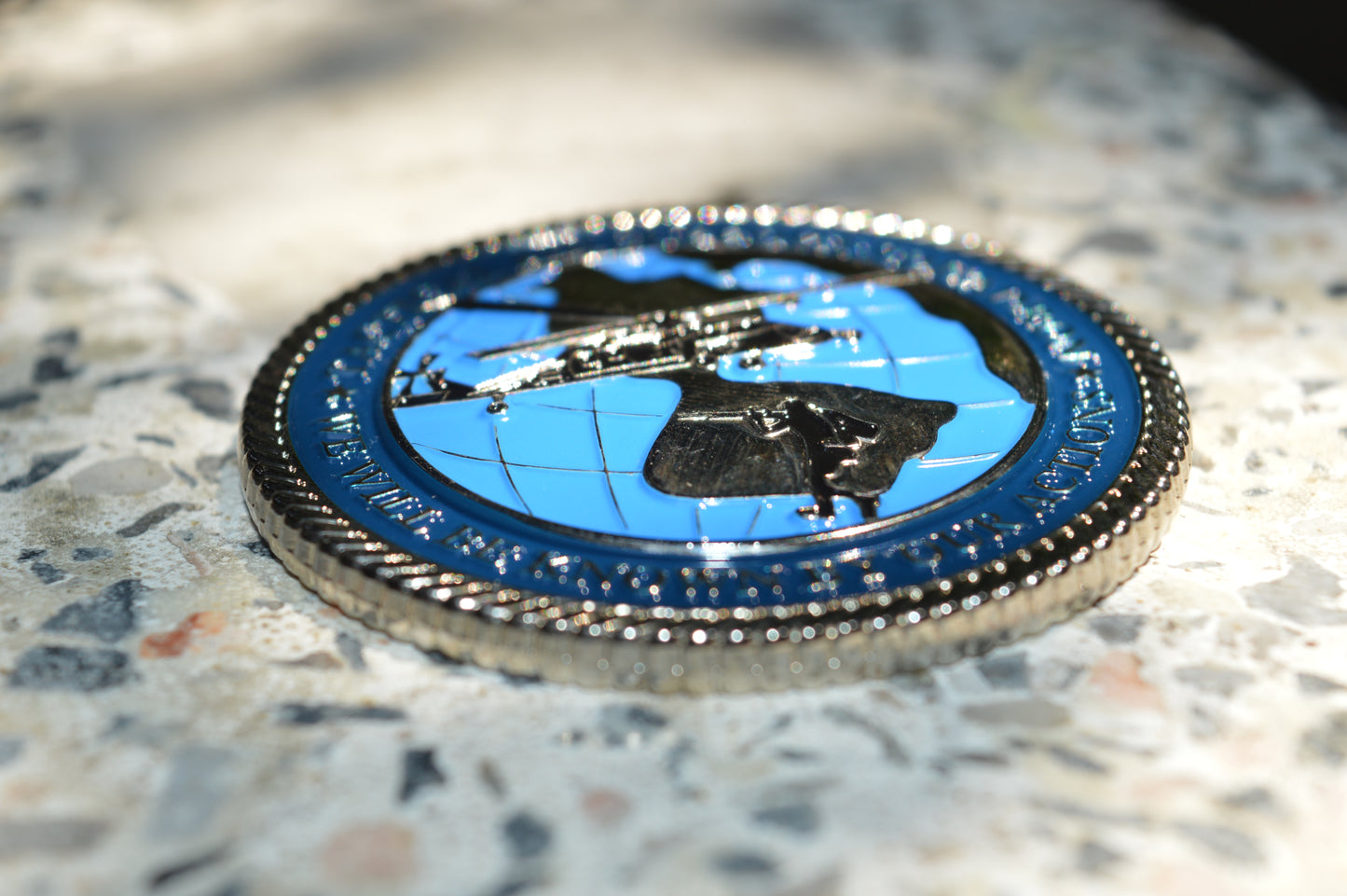 130 Signal Squadron Limited Edition Challenge Coin – A Tribute to Tactical Air Support