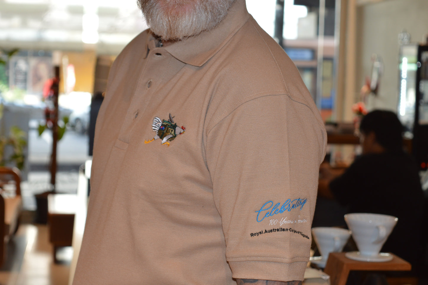 152 Signal Squadron (SASR) 100-Year Centenary Polo Shirt
