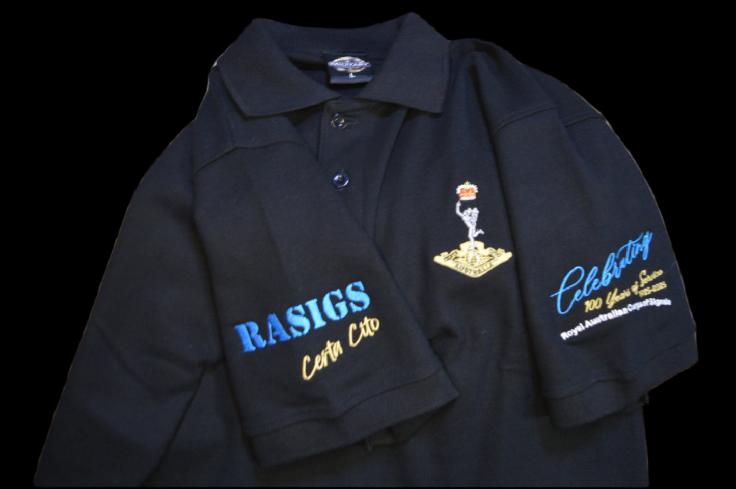 RASIGS 100-Year Centenary Polo Shirt