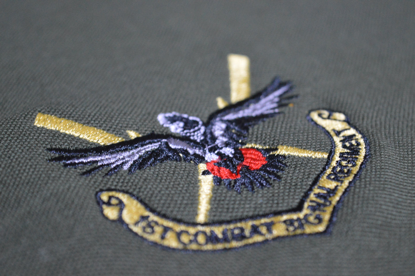 1st Combat Signal Regiment (1CSR) 100-Year Centenary Polo Shirt