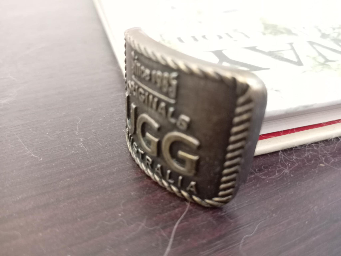 UGG Australia Belt Tip – “Originals Since 1985” Brass End Piece