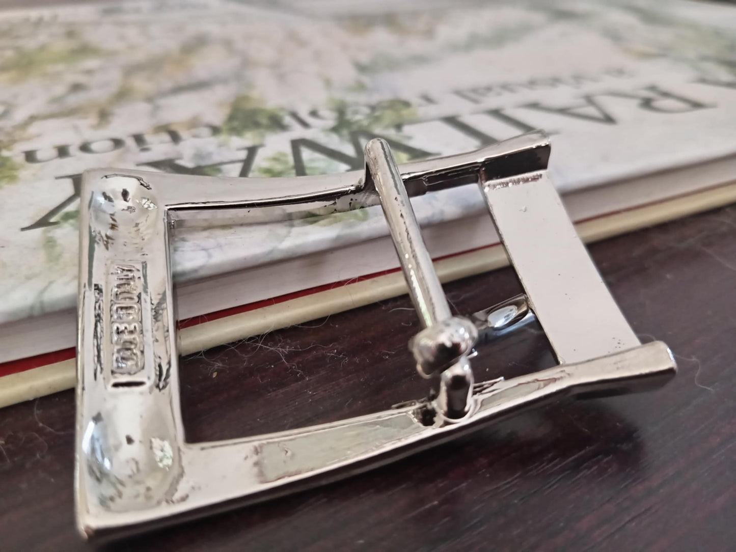 Curtino Branded Belt Buckle – Boutique Polished Silver – Rare One Only