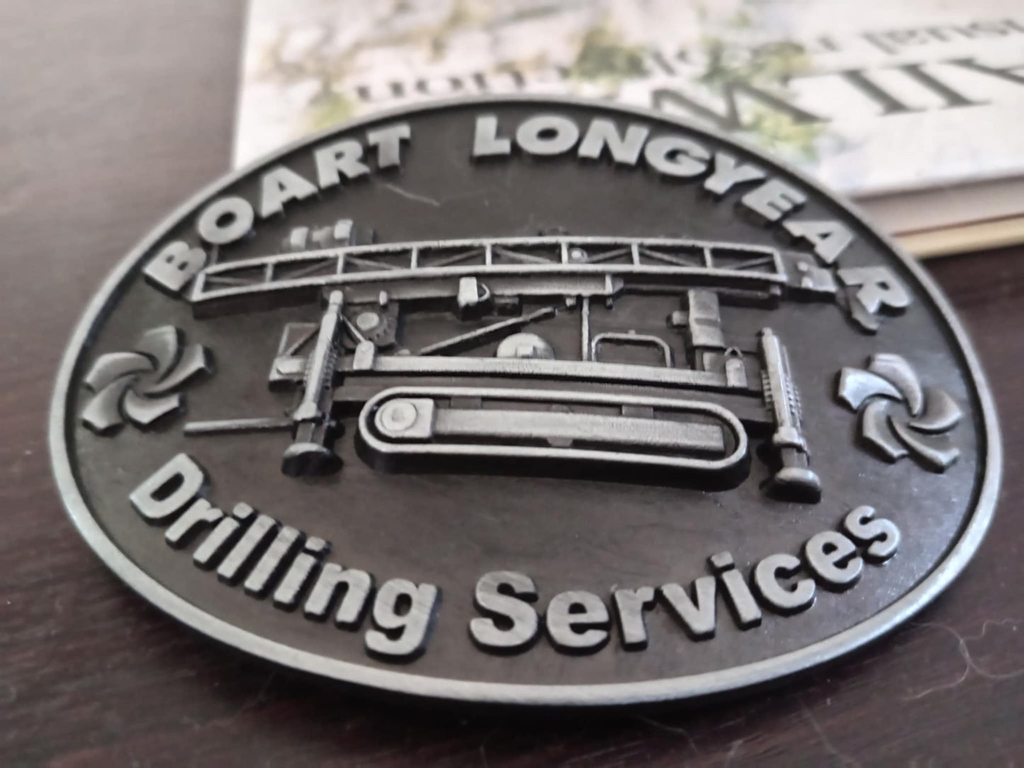 Boart Longyear Drilling Services Belt Buckle – Collector’s Item