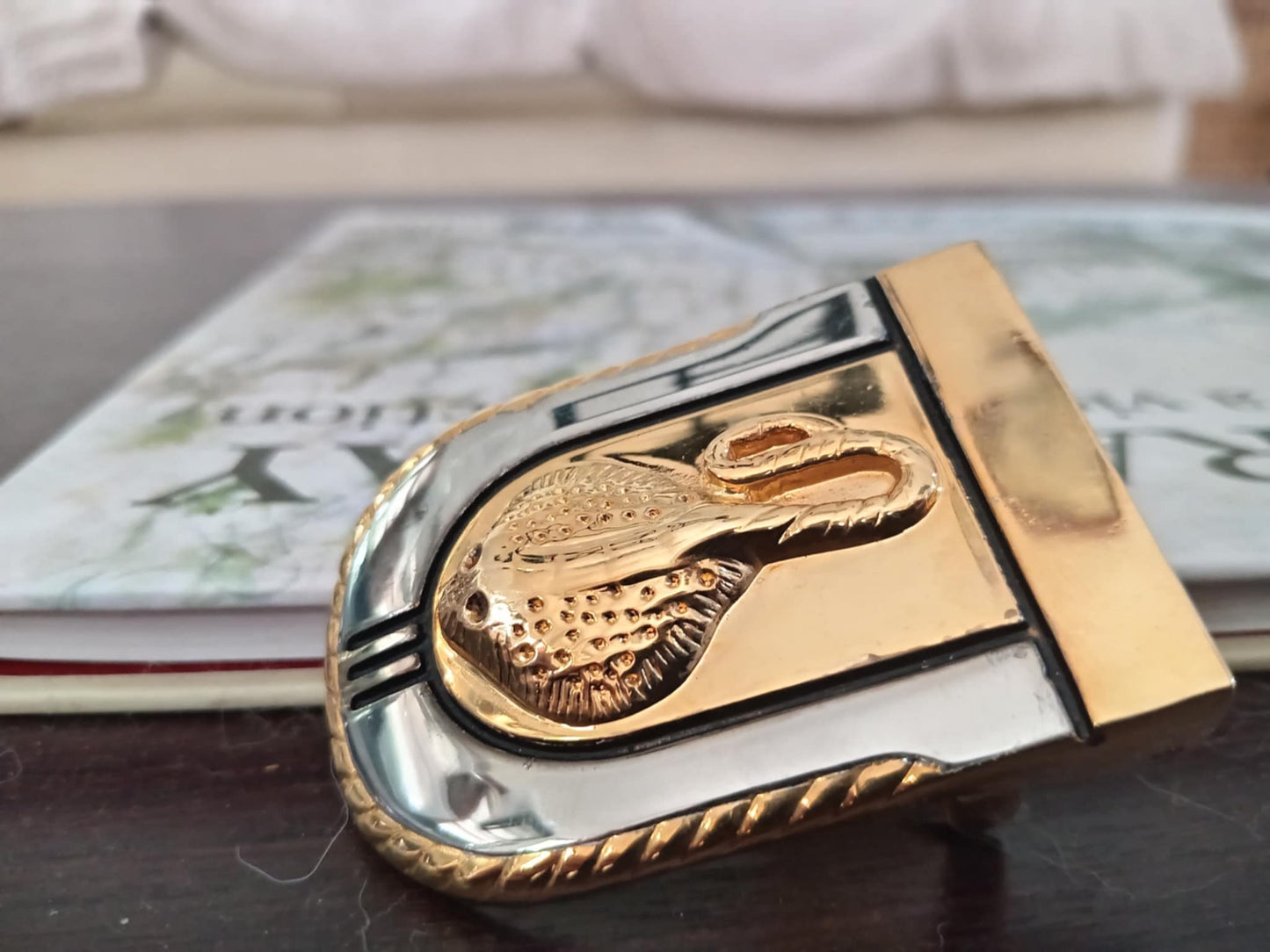STINGRAY BELT BUCKLE – SOLID METAL, GOLD & SILVER FINISH